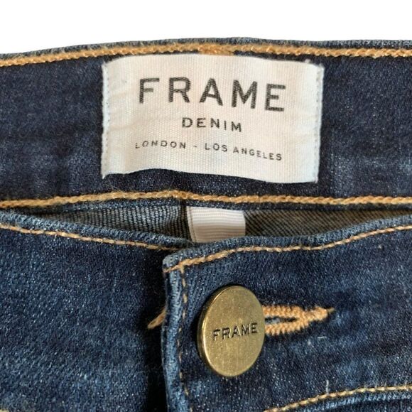 Frame Denim Le Skinny de Jeanne Queens Way Jean 31 - Picture 7 of 9